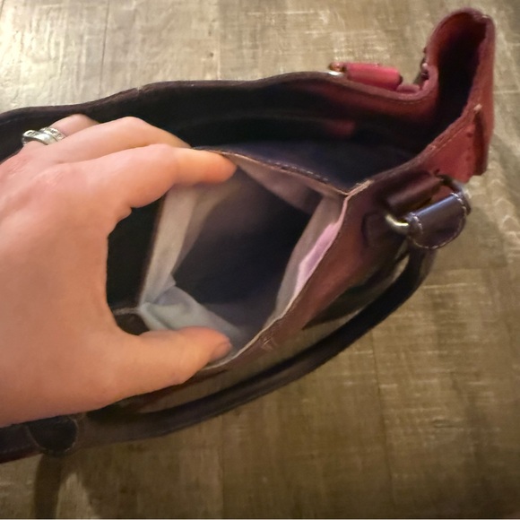 Bed Stu Rockababy Unicorn Tie Dye Leather Handbag - Picture 6 of 10